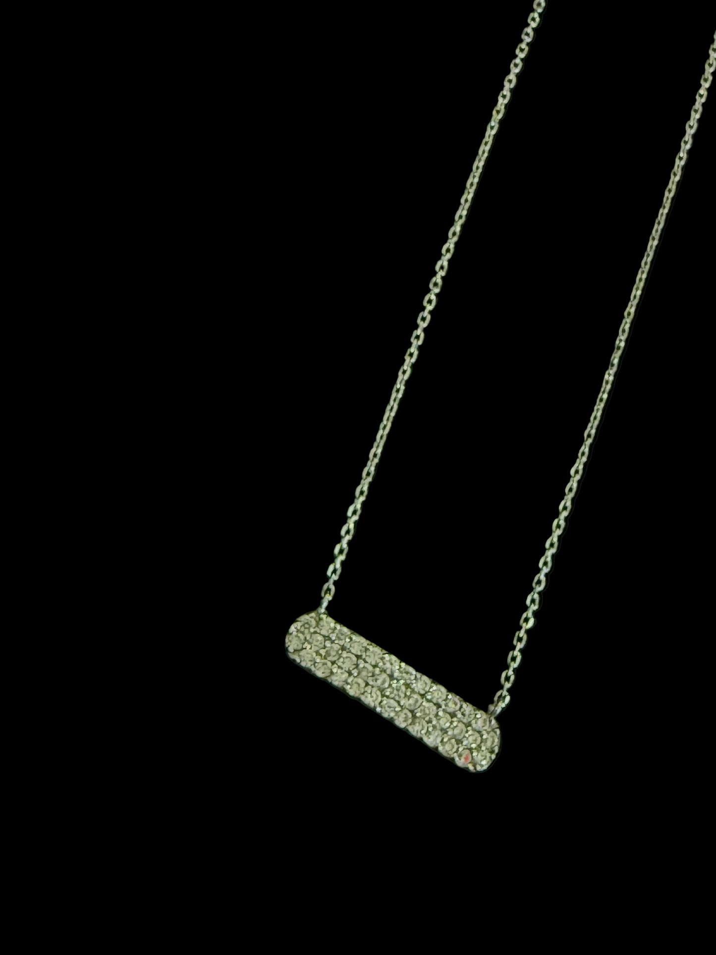 Páve Bar Necklace