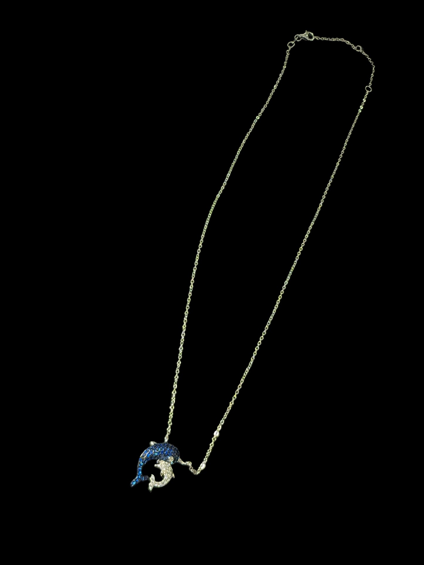 Blue Dolphin Necklace