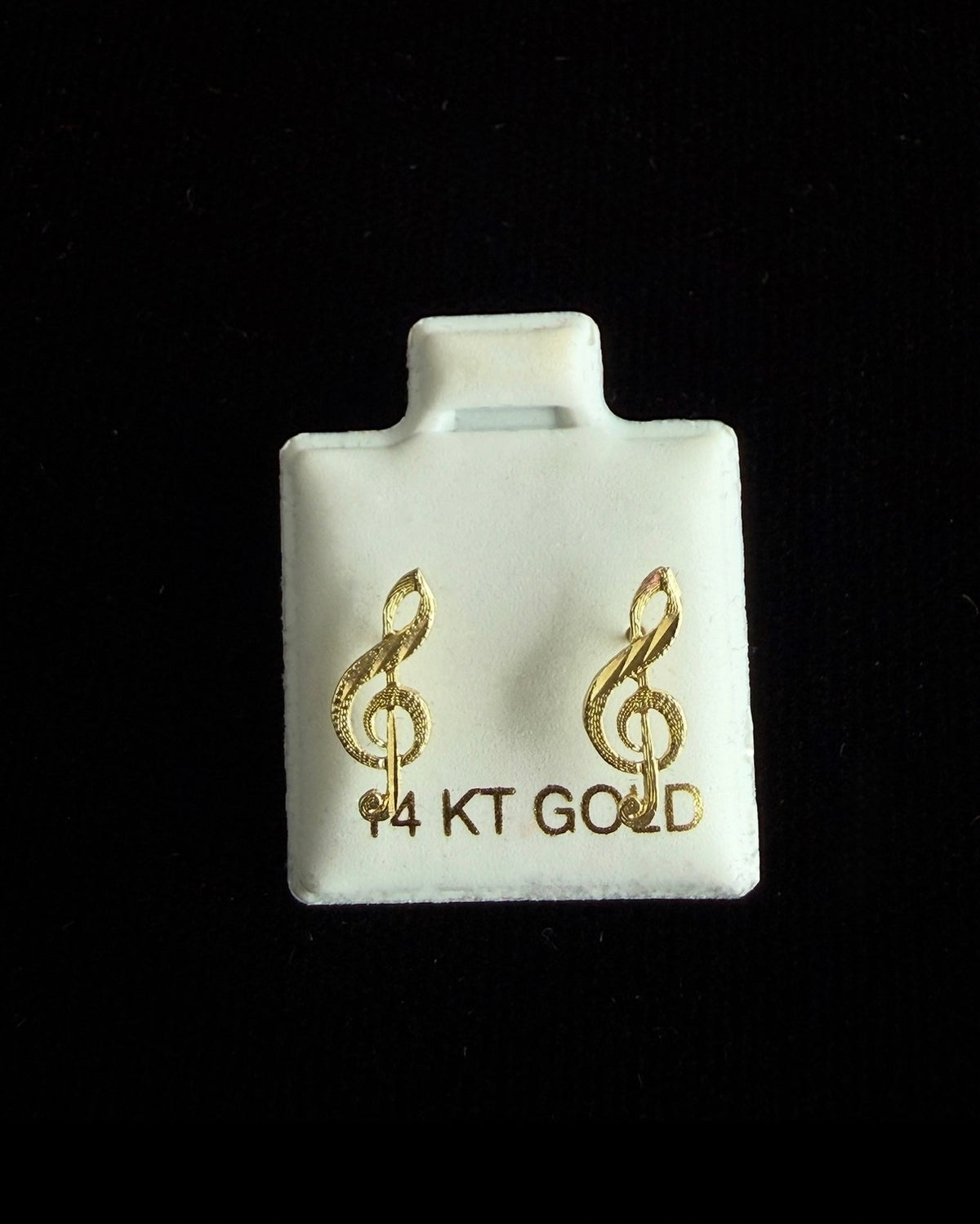 Treble Clef Earrings