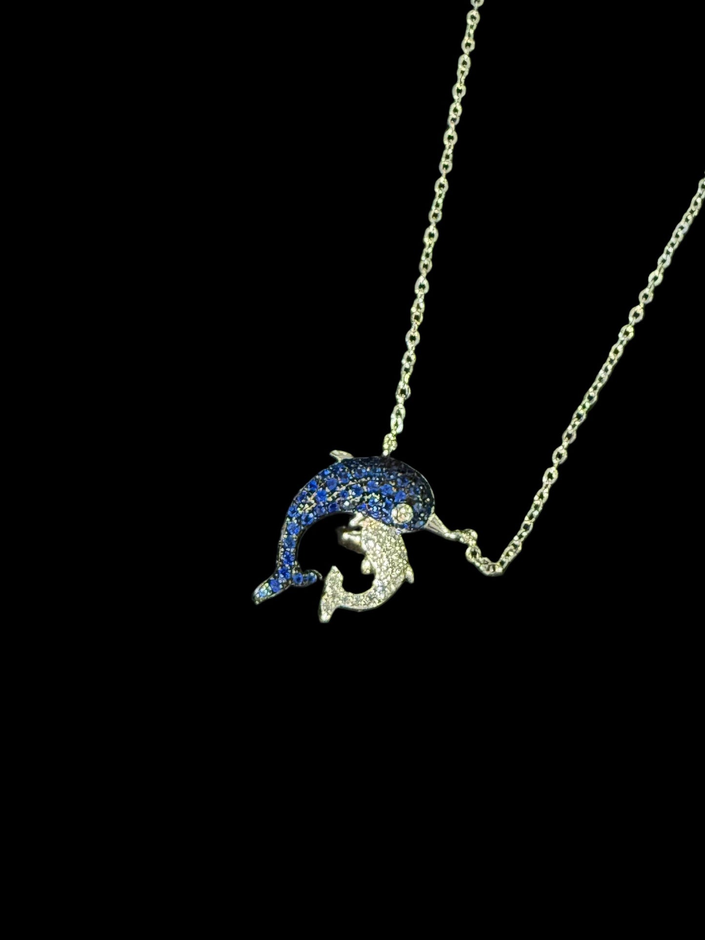 Blue Dolphin Necklace