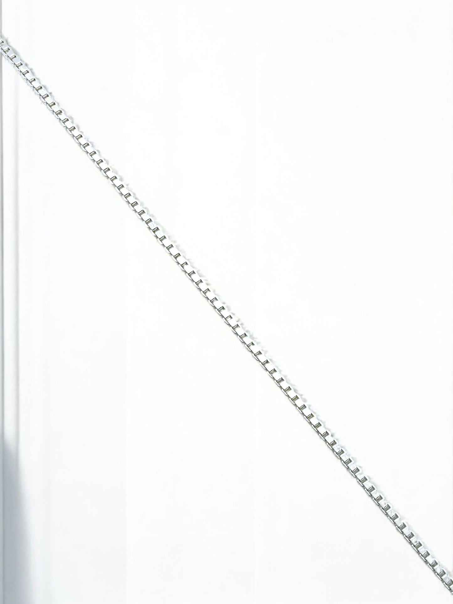 Silver Box Chain Size 20" 2mm A163