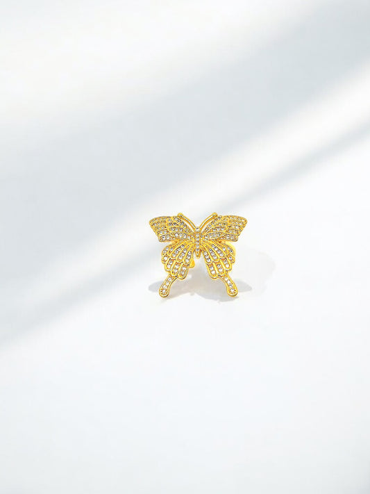 Butterfly Adjustable Ring A66