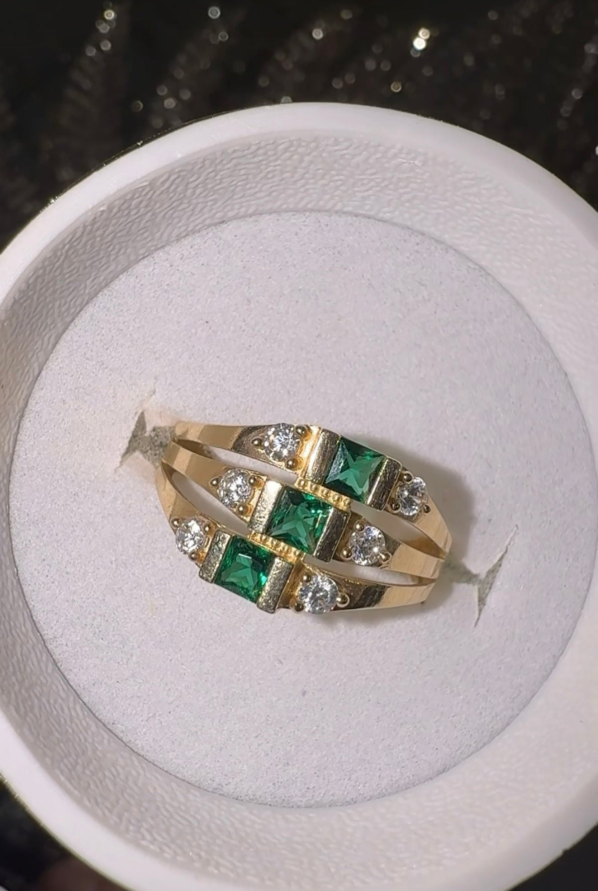 Emerald Treasure Ring