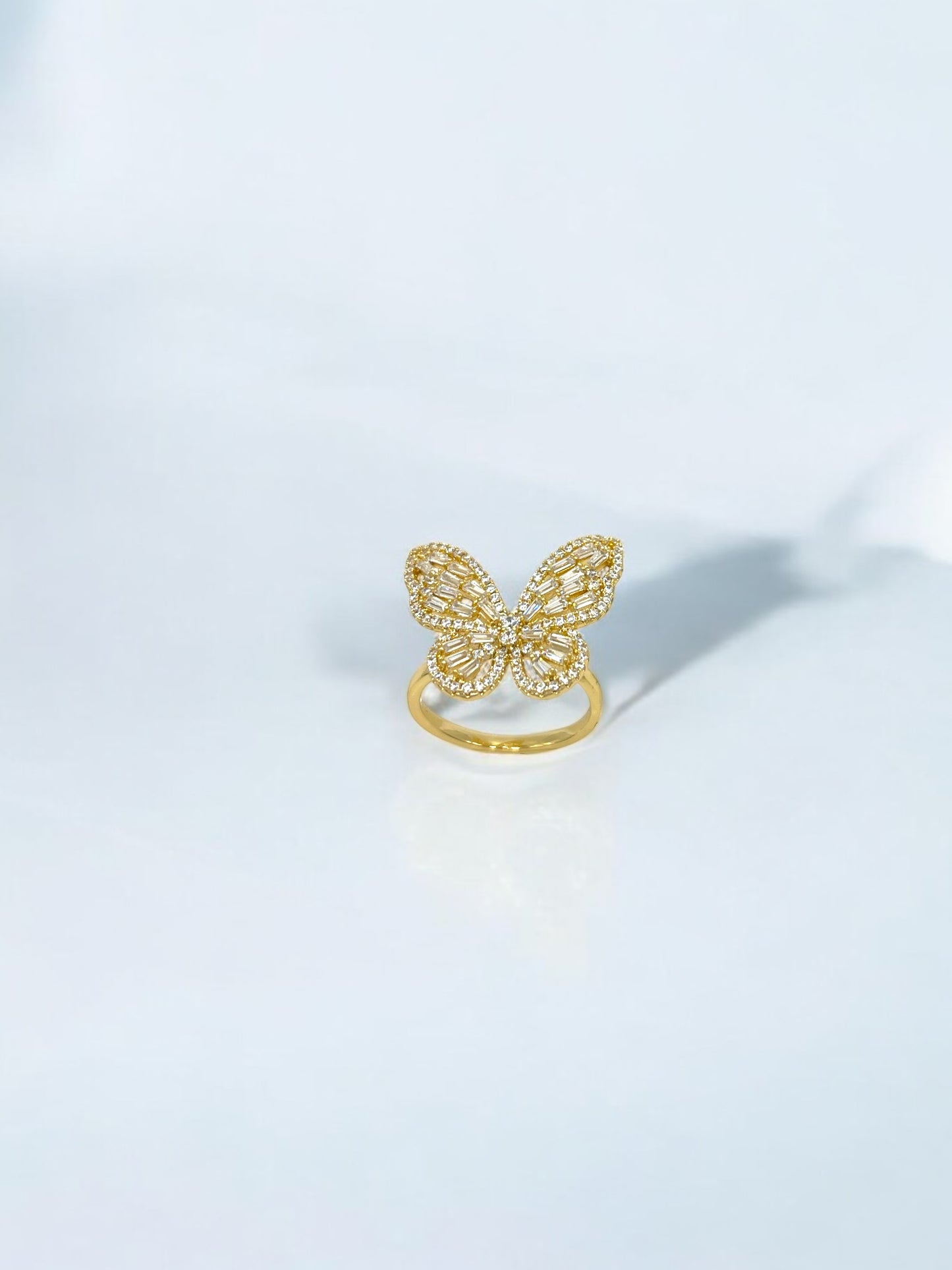 High Quality Adjustable Butterfly Ring A52