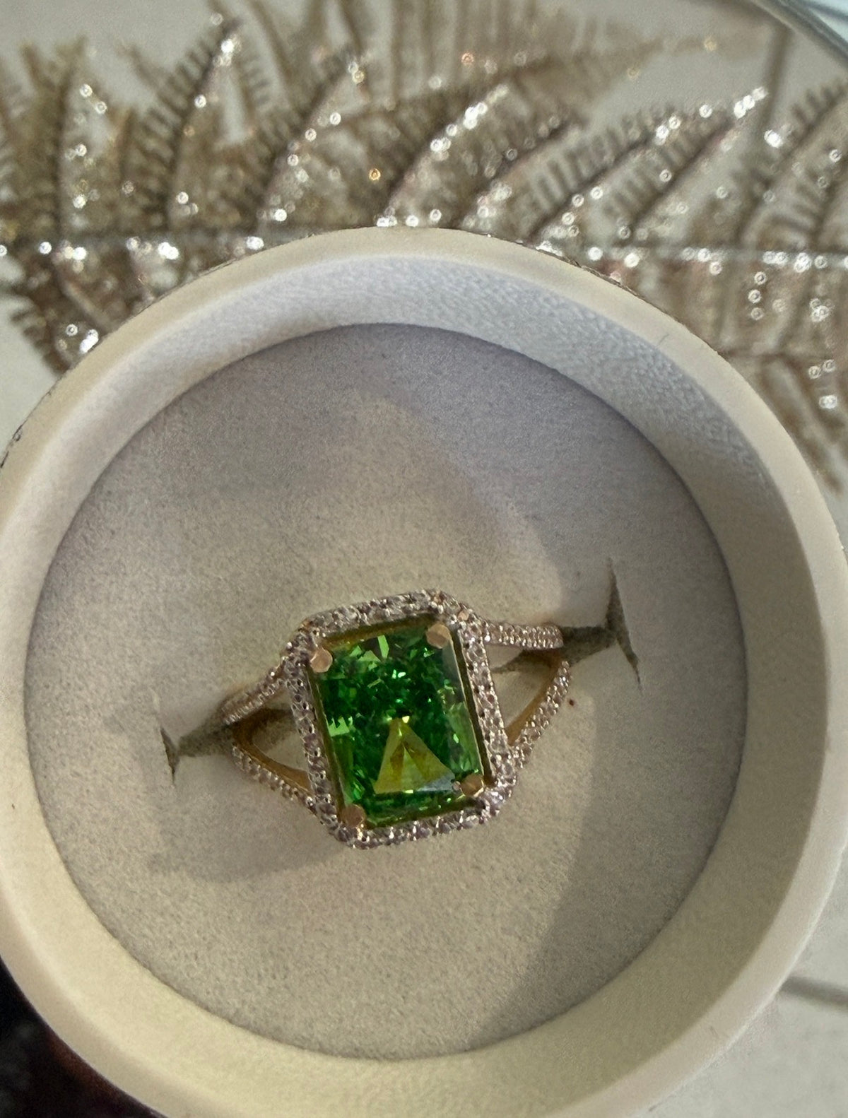 Evergreen Elegance Ring