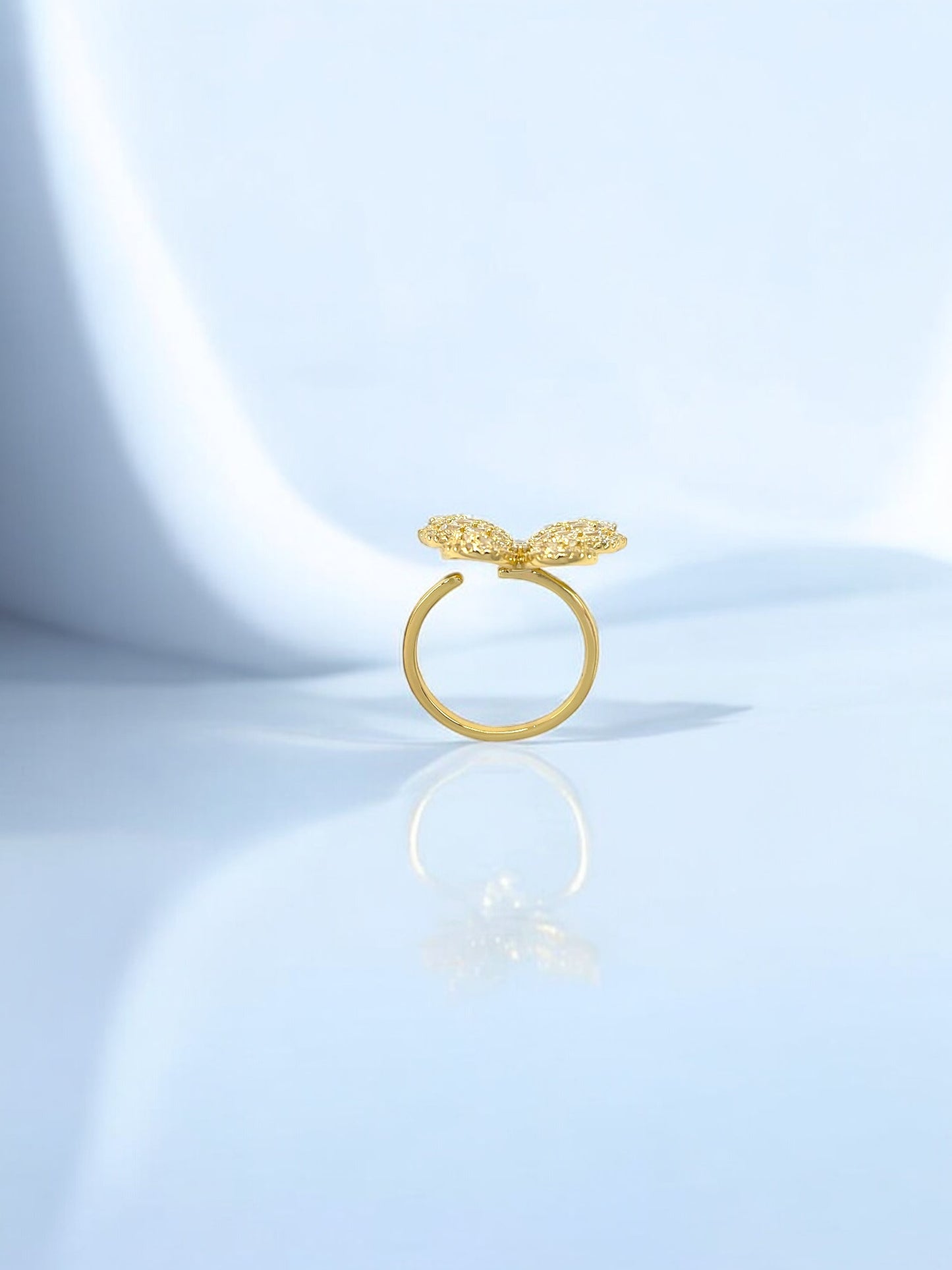 High Quality Adjustable Butterfly Ring A52