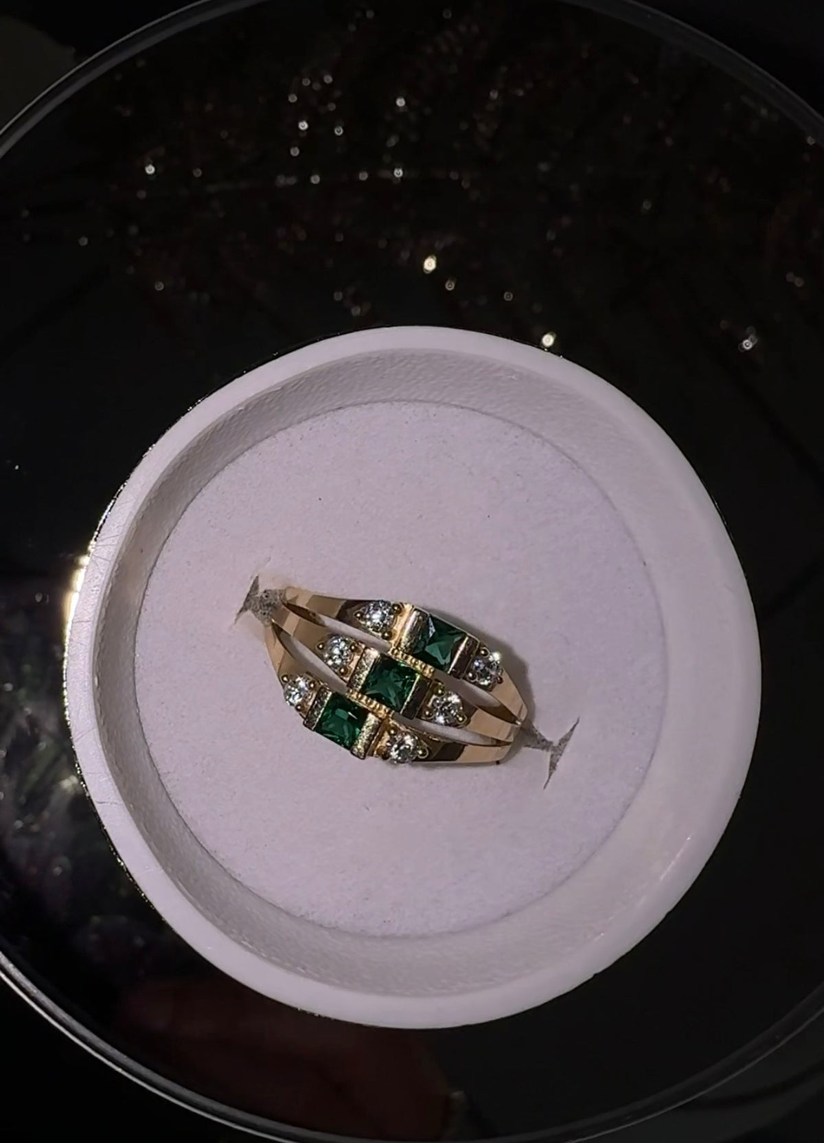 Emerald Treasure Ring