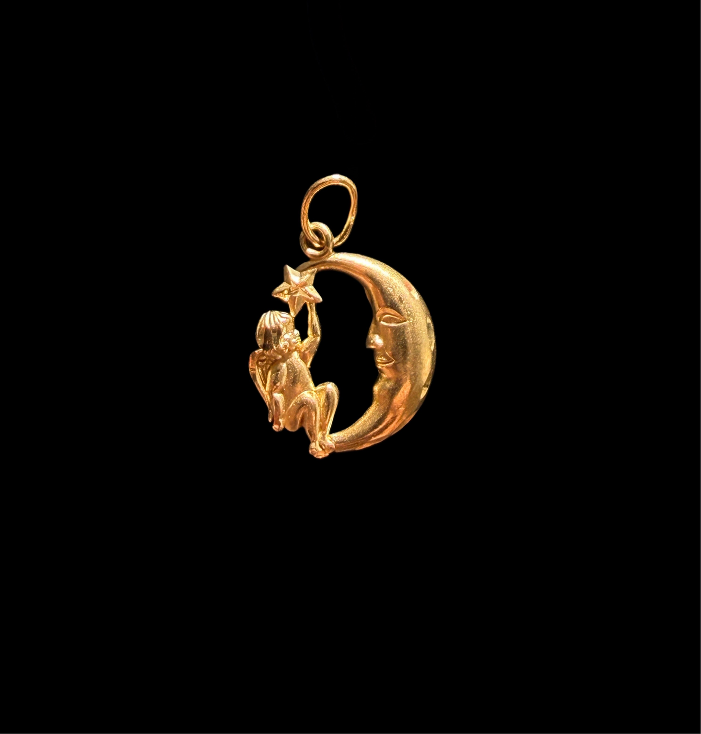 Moon Angel Pendant