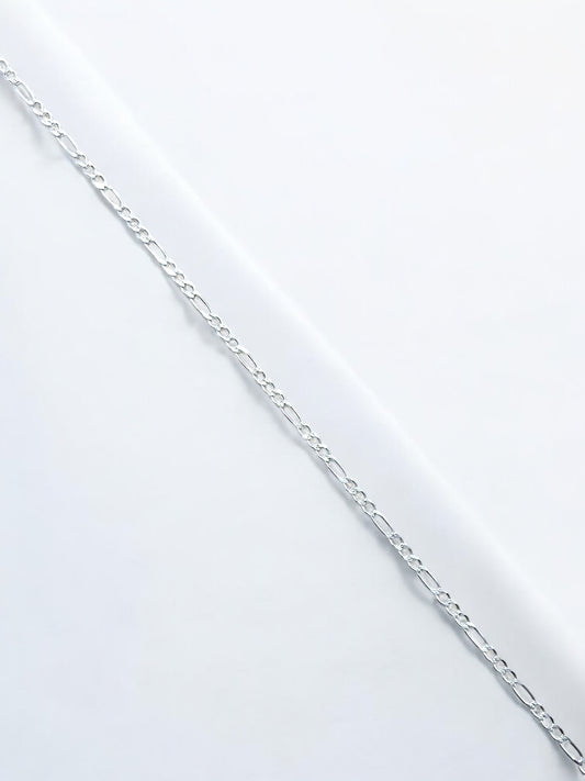 Silver Figaro Chain Size 20" 2mm A164