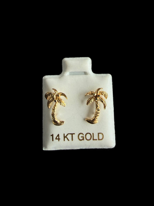 Palm Tree Earrings