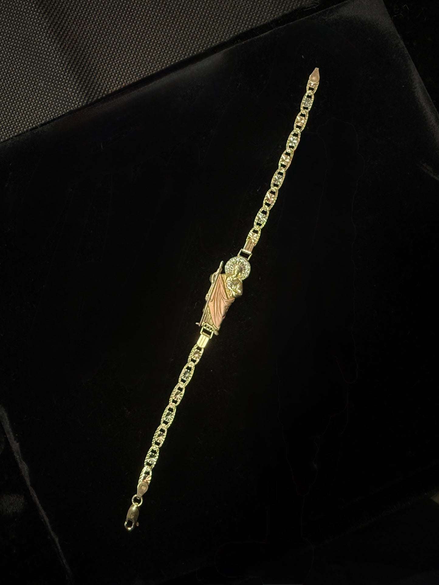 San Judas Tri-Tone Bracelet