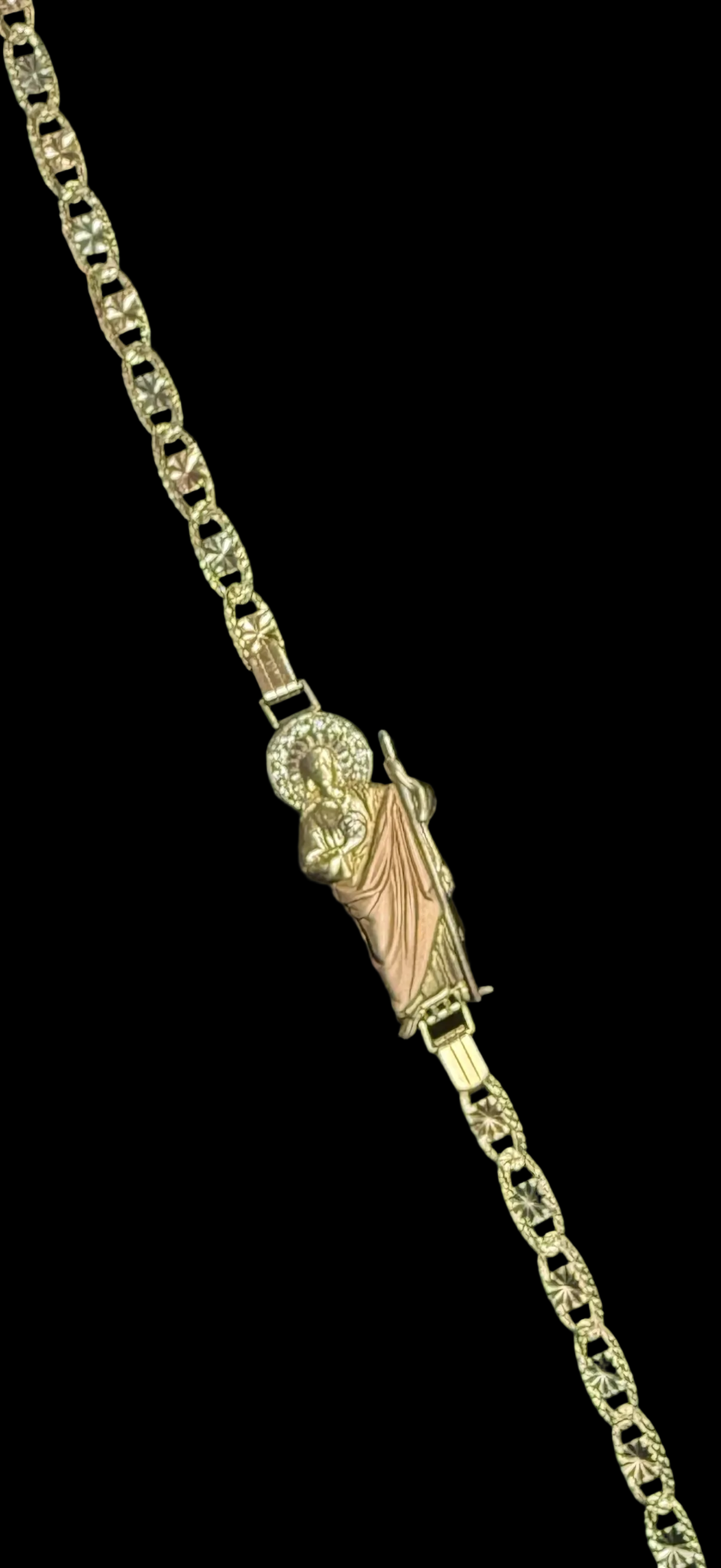 San Judas Tri-Tone Bracelet